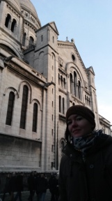 Me in front of Sacre Coeur, Paris 2015